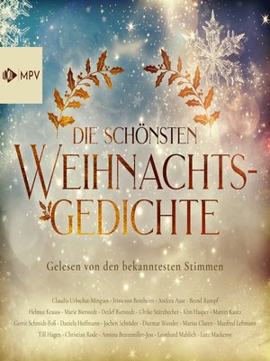 cover image of Die schönsten Weihnachtsgedichte--Gelesen von den bekanntesten Stimmen